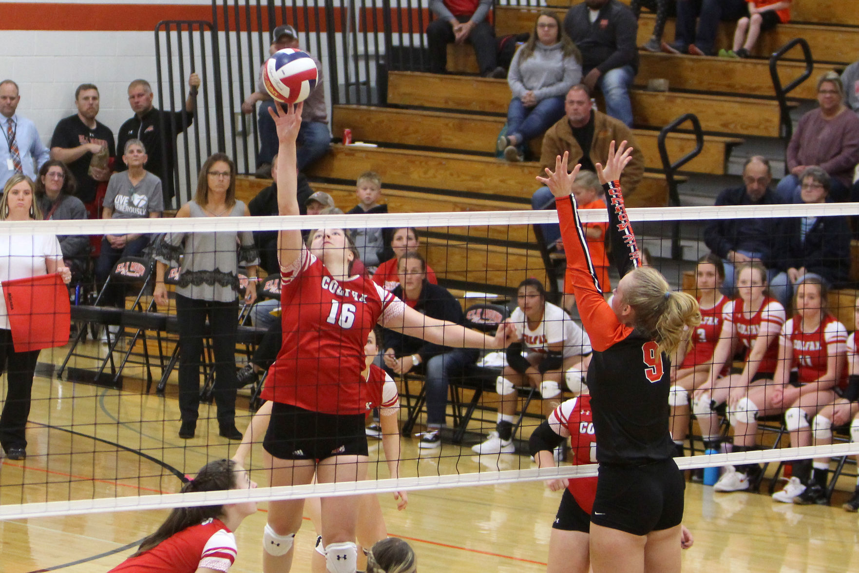 Colfax at Elk Mound volleyball 10-17-19